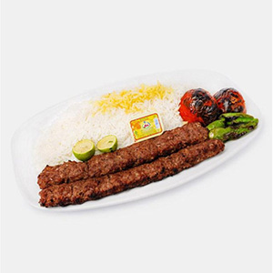 چلوکباب کوبیده